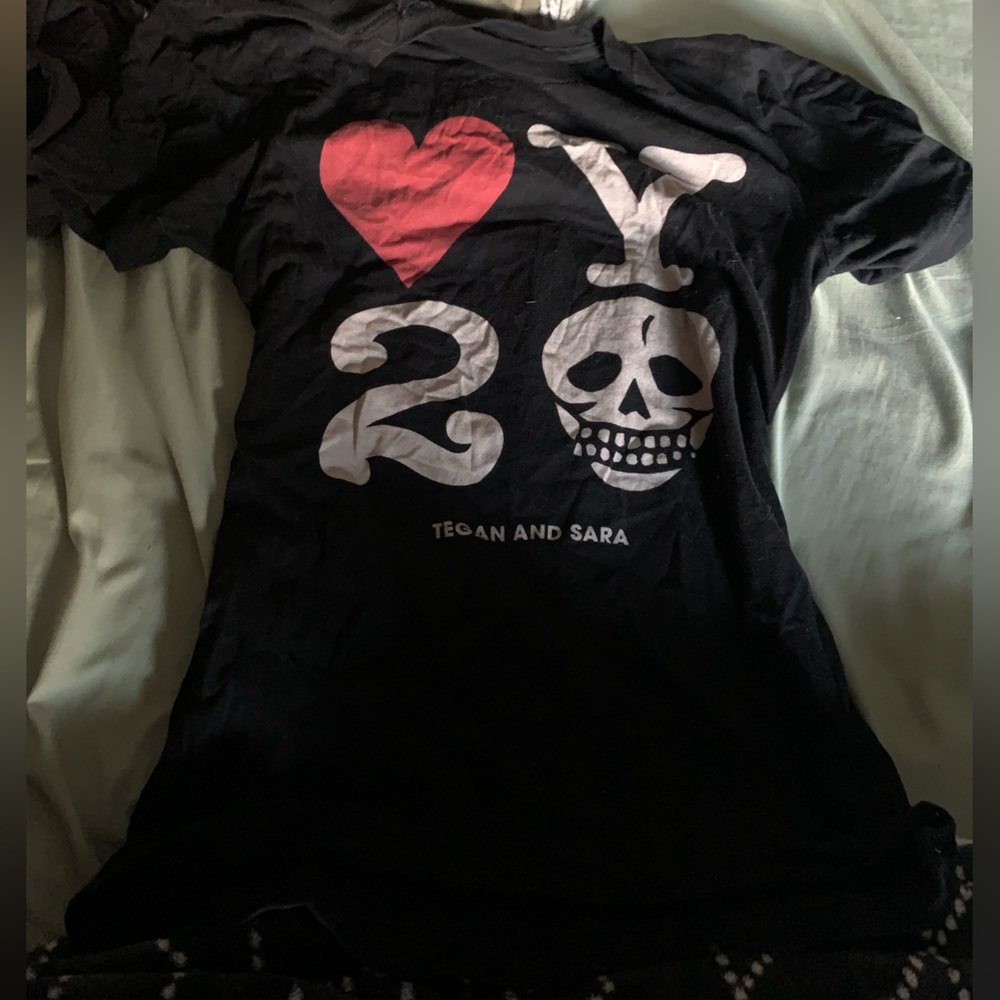 thrifted band tee